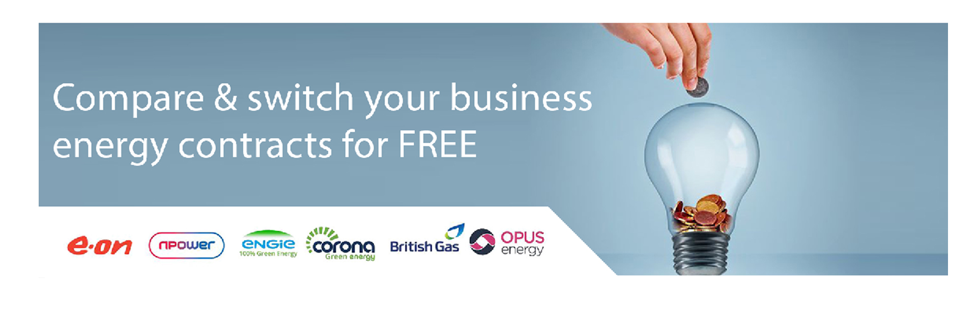 We help save you money on your Business Energy